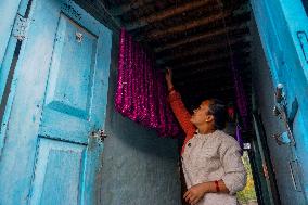 Tihar Preparation in Nepal